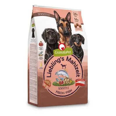 GranataPet Liebling's Mahlzeit Sensitive s rybím masem 2 × 10 kg