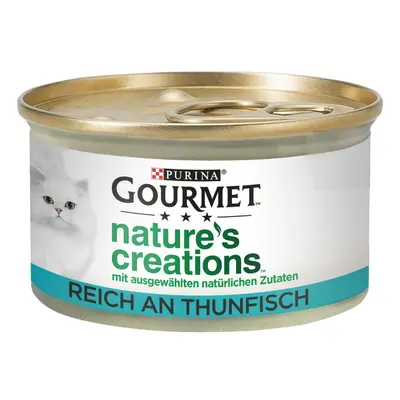 GOURMET Nature's Creations obohacené tuňákem 12 × 85 g