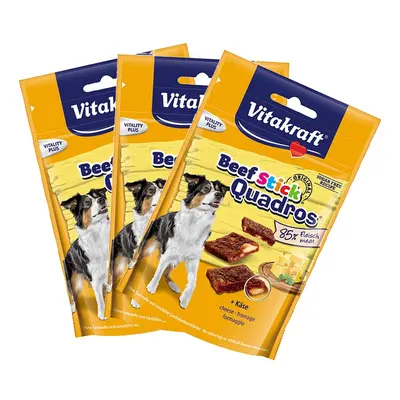 Vitakraft Beef-Stick Quadros se sýrem, balení obsahuje 3 ks