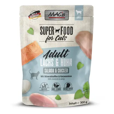 MAC's Cat Pouch losos a kuře 6 × 300 g