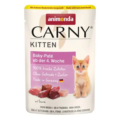 Animonda Carny Kitten Baby paštika 12 × 85 g