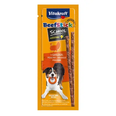 Vitakraft Beef Stick School drůbeží 10× 10ks