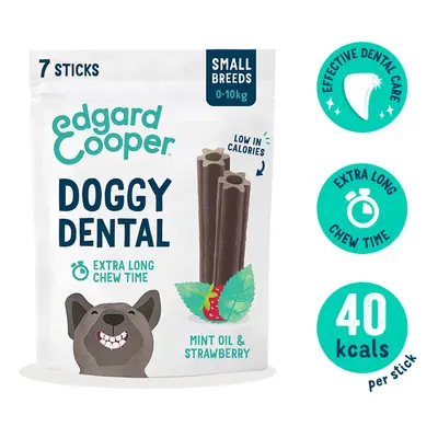 Edgard & Cooper Doggy Dental jahoda/máta S 4× 105 g