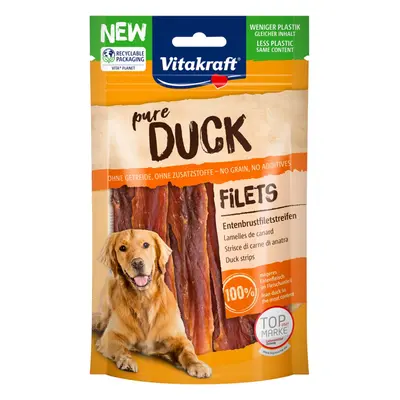 Vitakraft DUCK proužky kachního masa 3 × 80 g