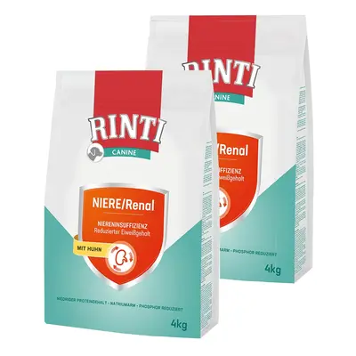 RINTI Canine Niere/Renal kuře, granule 2 × 4 kg