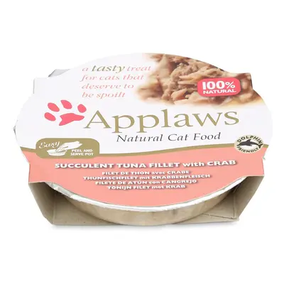 Applaws Cat s lahodným tuňákem a krabím masem 10 × 60 g