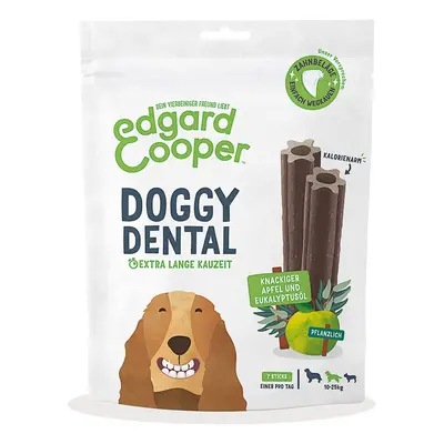 Edgard & Cooper Doggy Dental jablko / eukalyptus, velikost M 4× 160 g