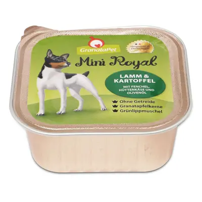 GranataPet Mini Royal s jehněčím masem a bramborami 11 × 150 g