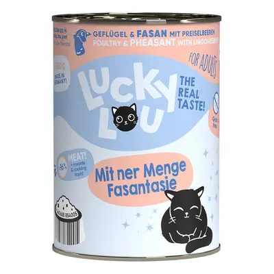 Lucky Lou Lifestage Adult drůbež a bažant 6 × 400 g