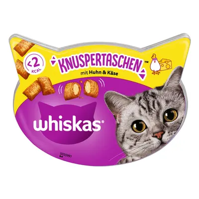 Whiskas křupavé polštářky, kuřecí maso se sýrem 4 × 60 g