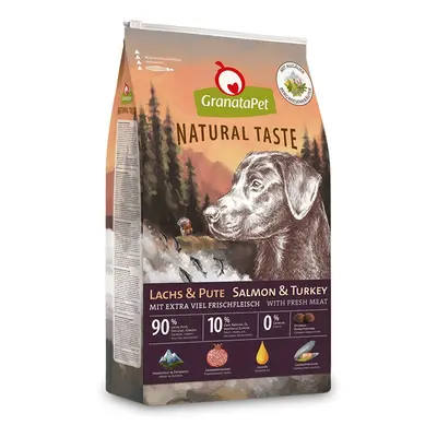 GranataPet Natural Taste s lososem a krůtou 12 kg