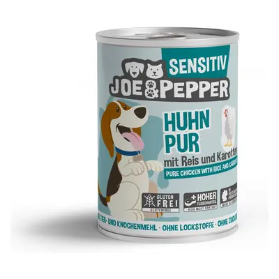 Joe & Pepper Dog Sensitiv čisté kuřecí maso s mrkví 6 × 400 g