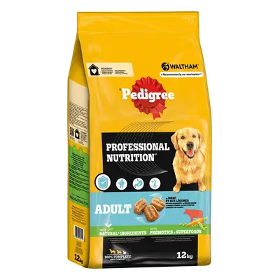 Pedigree Professional Nutrition Adult hovězí a zelenina, 12 kg