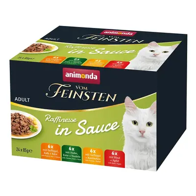 animonda vom Feinsten Raffinesse Adult v omáčce 24 × 85 g