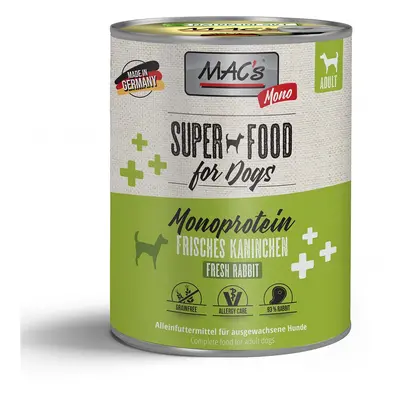 MAC's Dog Mono Sensitive s králičím masem 12 × 800 g