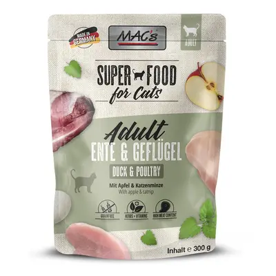 MAC's Cat Pouch kachna a drůbež 6 × 300 g