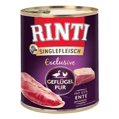 RINTI Singlefleisch Exclusive čisté drůbeží maso 12 × 800 g