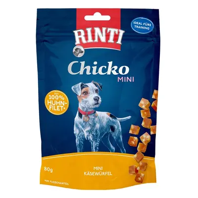 RINTI Chicko Mini sýrové kostičky s kuřetem, 80 g