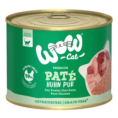 WOW CAT Adult čisté kuřecí maso 6× 200 g