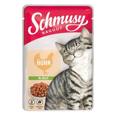 Schmusy ragú kuře v želé 22 × 100 g