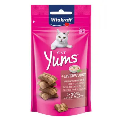 Vitakraft Cat Yums Leberwurst s podílem jitrnice 3 kusy