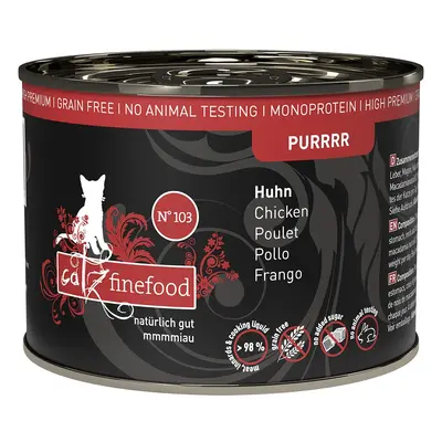 Catz finefood Purrrr No.103 kuřecí 6x200g