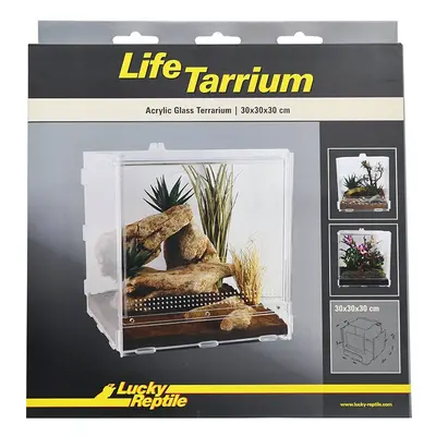 Lucky Reptile LifeTarrium z akrylu L - 30 × 30 × 30 cm