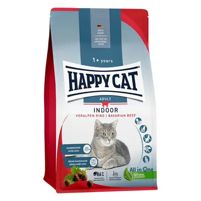 Happy Cat Indoor Adult hovězí z předhůří Alp 4 kg