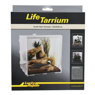 Lucky Reptile LifeTarrium z akrylu M - 20 × 20 × 20 cm