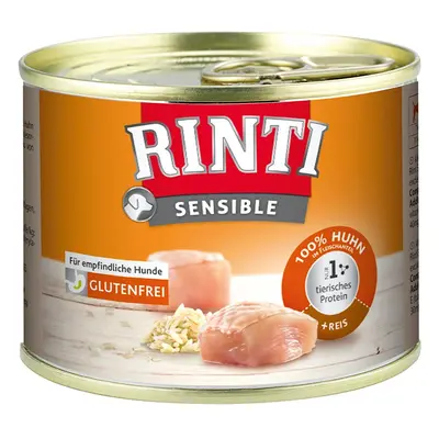 Rinti Sensible kuřecí maso a rýže 12 × 185 g