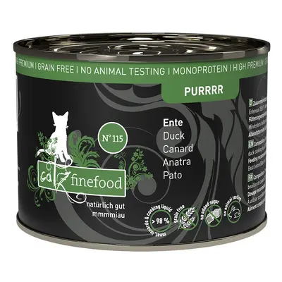 catz finefood Purrrr N° 115 kachna 6× 200 g