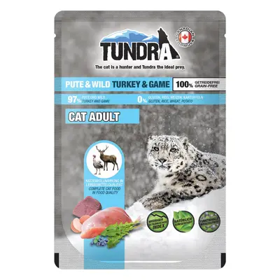 Tundra Cat kapsička, krůtí maso a zvěřina 16× 85 g