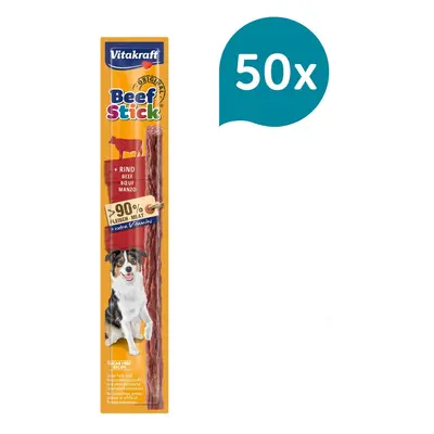 Vitakraft Beef Stick hovězí tyčinky, 50 kusů