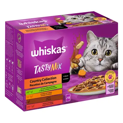 Whiskas Tasty Mix Multipack Country Collection v omáčce 12 × 85 g