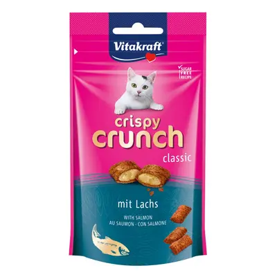 Vitakraft Crispy Crunch s lososem 4 × 60 g