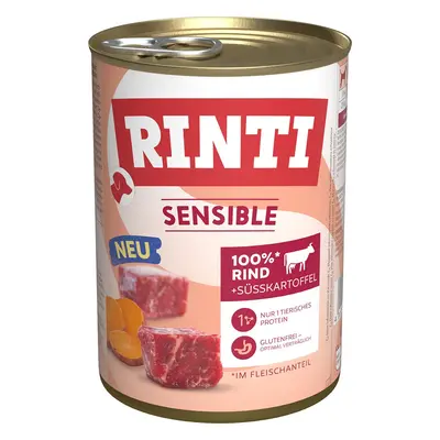 Rinti Sensible hovězí maso s batáty 6 × 400 g