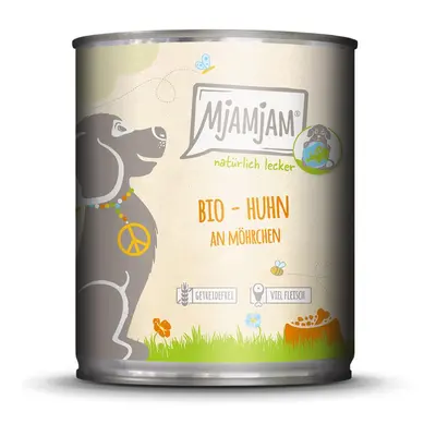 MjAMjAM BIO kuře na mrkvi 6 × 800 g