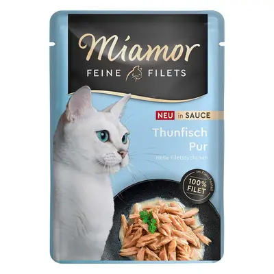 Miamor Feine Filets v omáčce s čistým tuňákem 24× 100 g