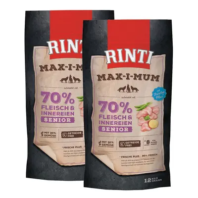 Rinti Max-i-mum Senior drůbeží maso 2x12kg