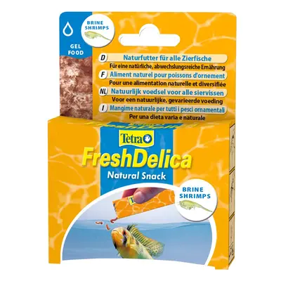 Tetra gelové krmivo FreshDelica Brine Shrimps 48 g