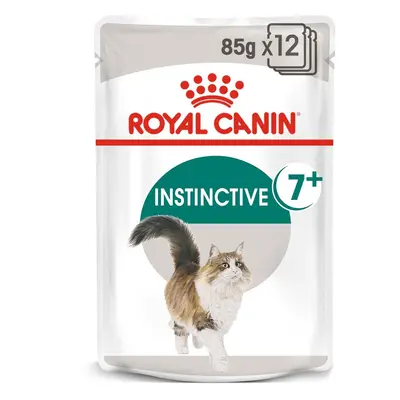 ROYAL CANIN INSTINCTIVE 7+ mokré krmivo v omáčce pro starší kočky 12 × 85 g