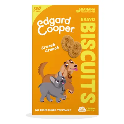 Edgard&Cooper Biscuits banán, 400 g