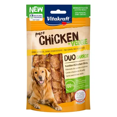 Vitakraft CHICKEN Veggie mrkvové tyčinky + kuřecí maso 3 × 80 g