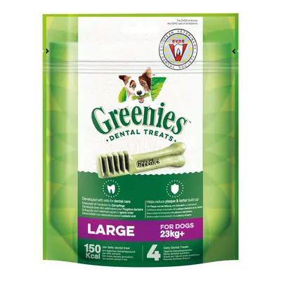 Greenies Large pamlsky pro péči o zuby psů s hmotností nad 23 kg – 170 g