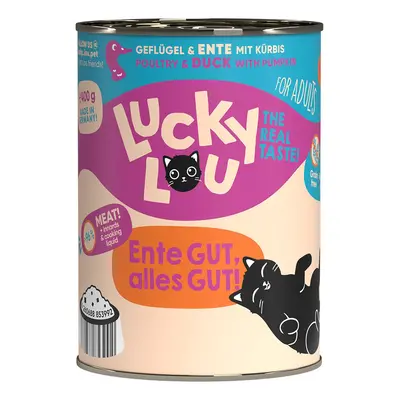 Lucky Lou Lifestage Adult drůbež a kachna 24× 400 g