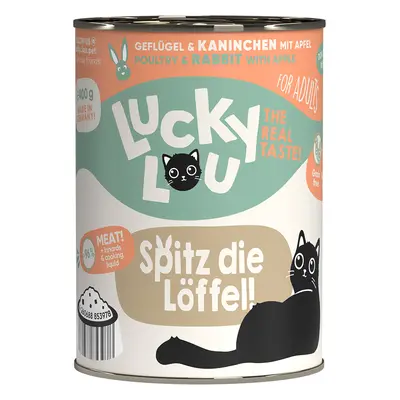 Lucky Lou Lifestage Adult drůbež a králík 6 × 400 g