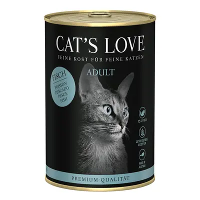 Cat´s Love čisté rybí maso 6 × 400 g