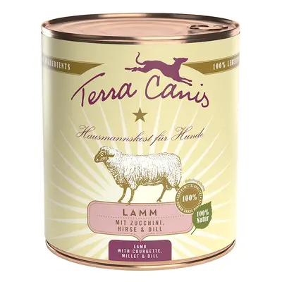 Terra Canis CLASSIC – jehněčí s cuketou 6 × 800 g