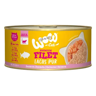 WOW CAT filet z lososa 12× 70 g