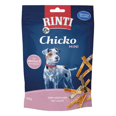 RINTI Chicko Mini kousky s lososem 6 × 80 g